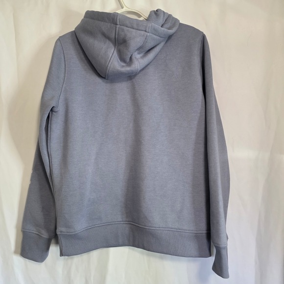 Carhartt Hoodie Womens S Blue Gray Good Relaxed Fit Graphic Sleeve Workwear - Picture 9 of 11